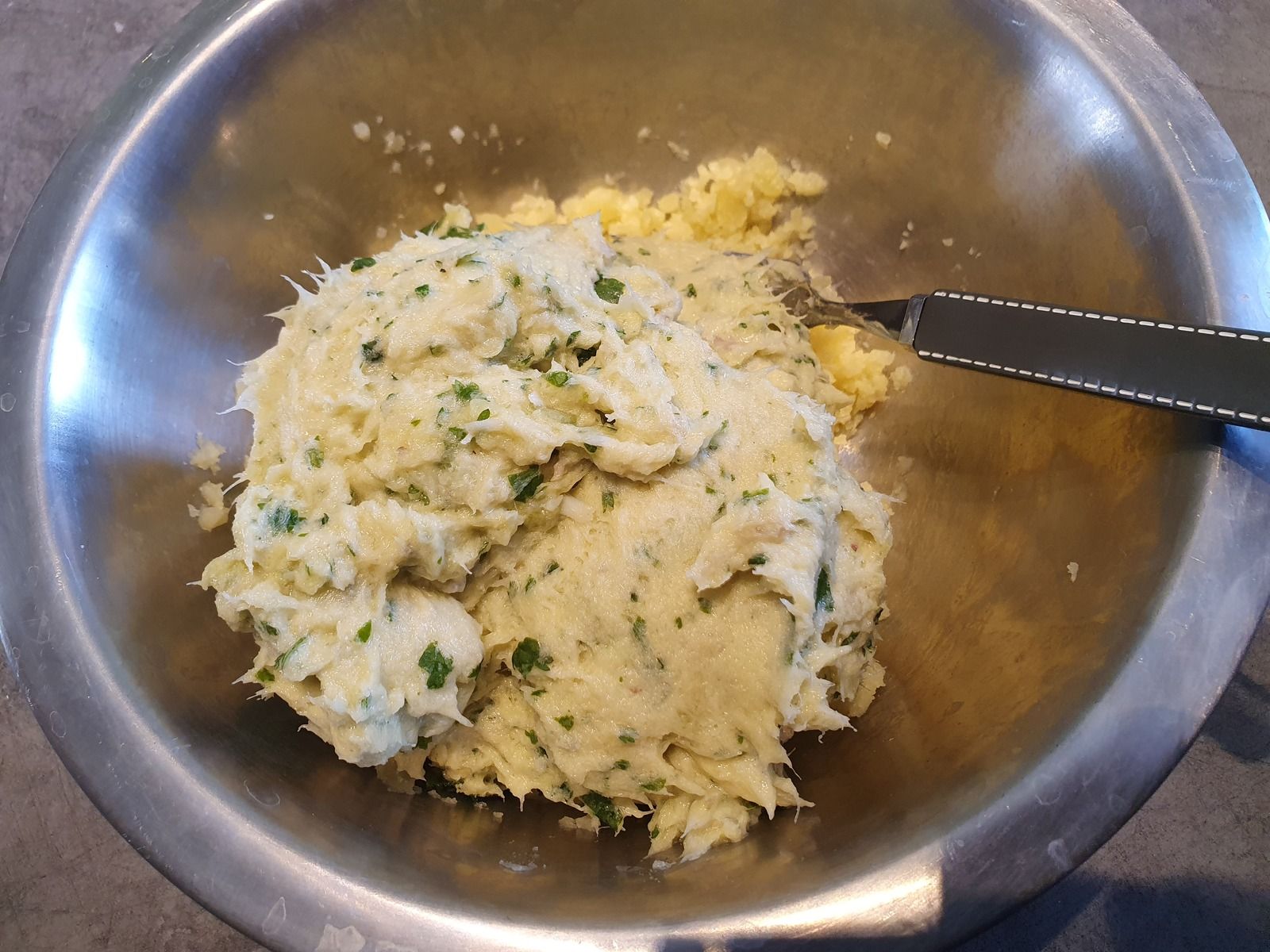 Croquettes de poisson à la coriandre