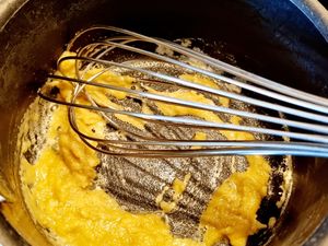 Gratin de pâtes aux épinards et poulet