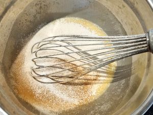 Gâteau invisible aux pommes