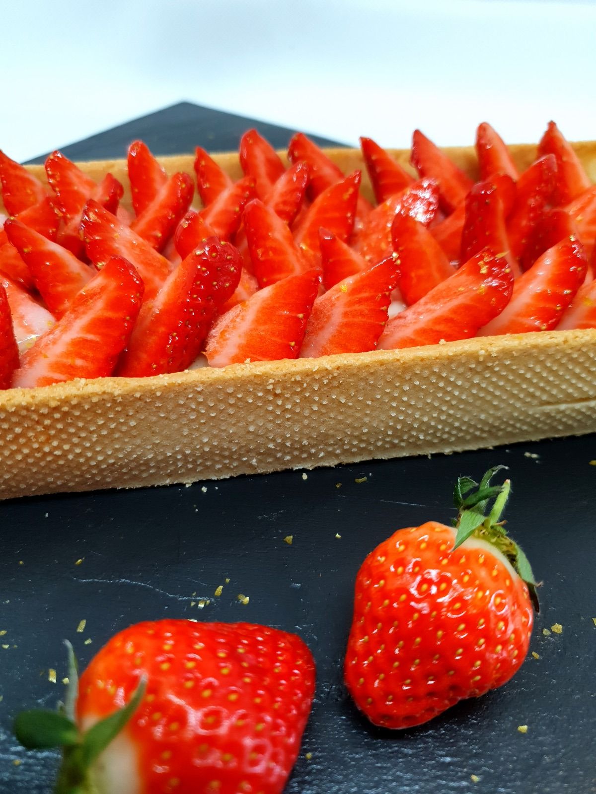 Tarte aux fraises