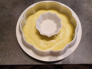 Entremet pomme verte et citron vert