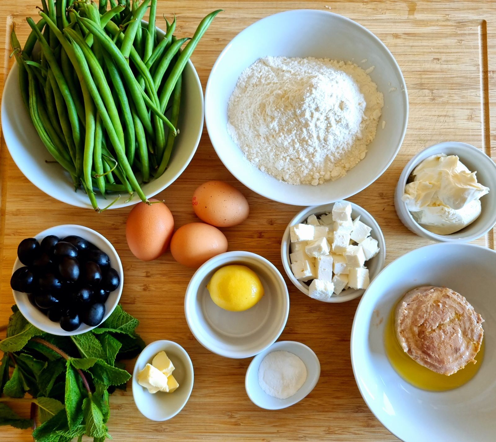 Cake haricots verts et thon ...