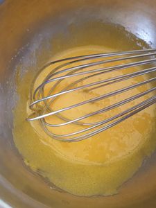 Entremet passion citron vert