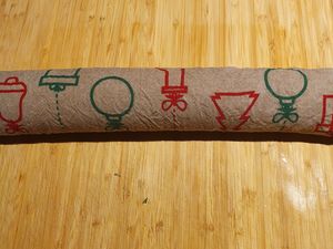 Bûche salée au saumon fumé