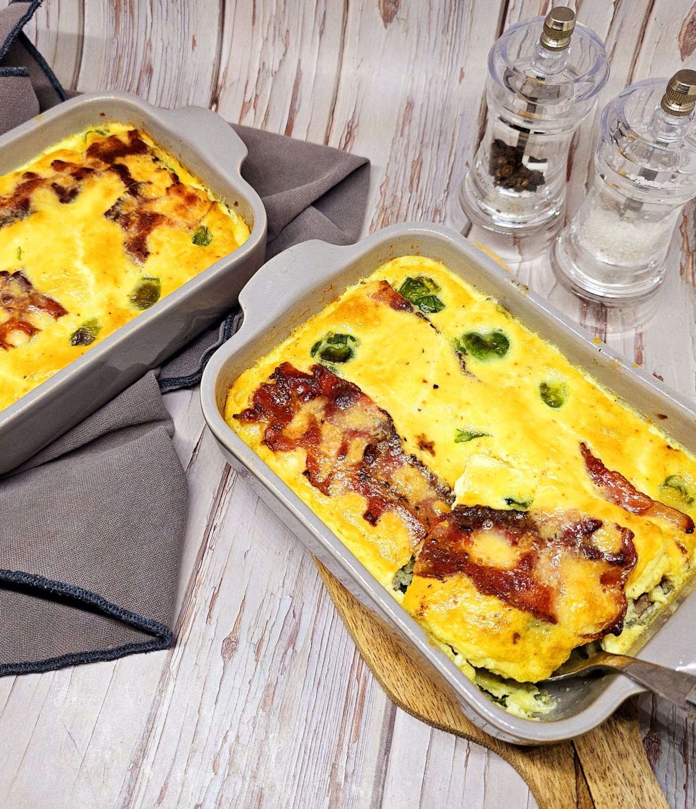 Clafoutis de choux de Bruxelles