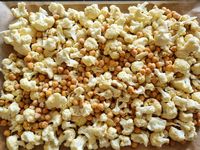 Pita au chou fleur et pois chiches grillés