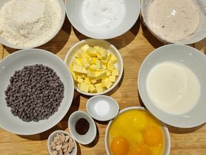 Panettone aux pépites de chocolat