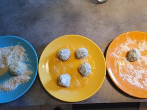 Boulettes épinards et fêta 