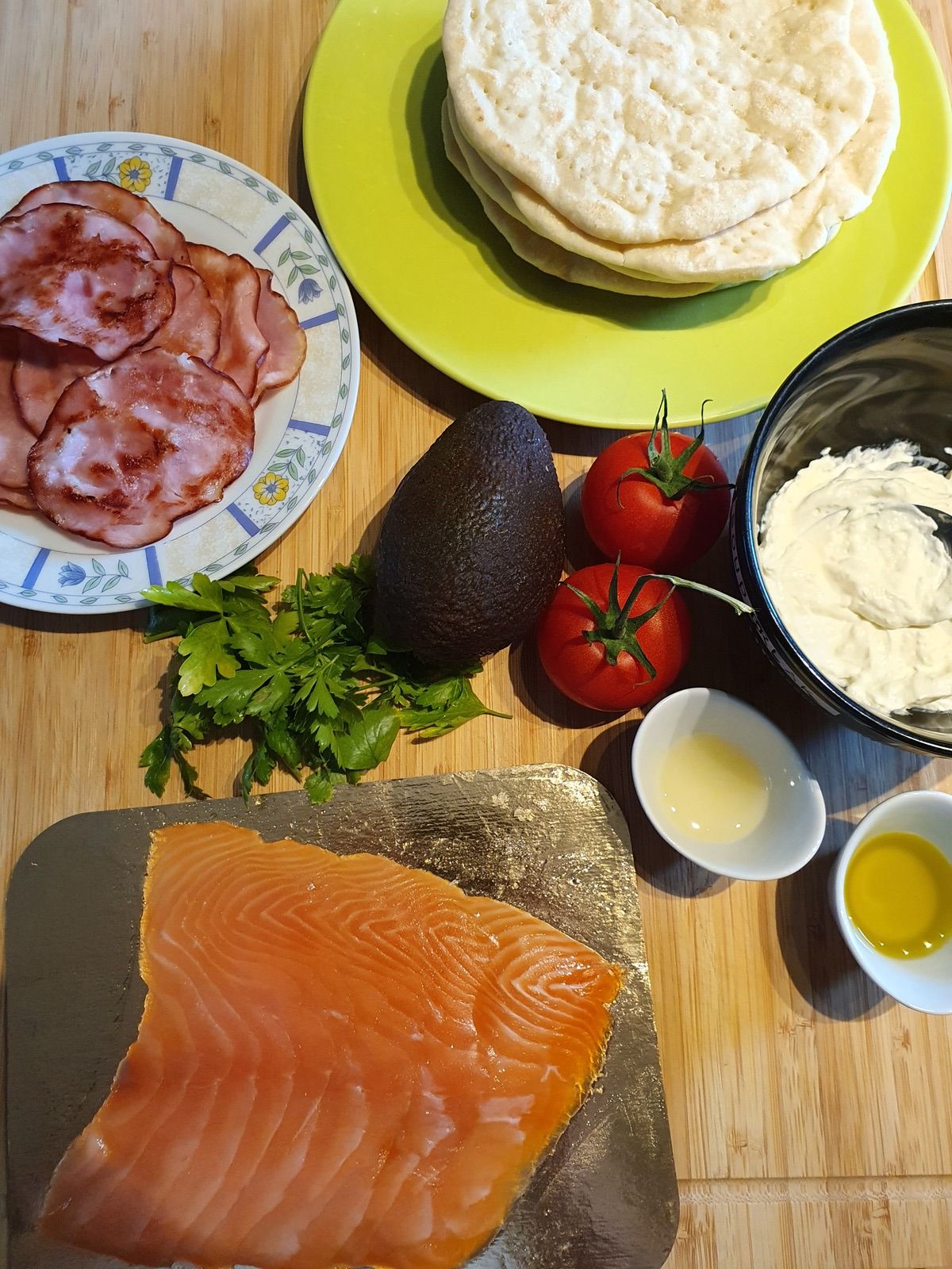 Club sandwich au pain polaire