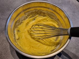 Mini-cakes au magrets fumés et pommes