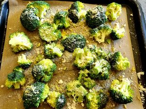 Cabillaud teriyaki et brocolis rôtis