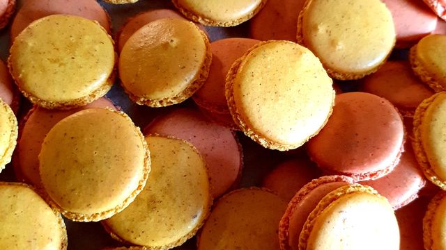 Coques de macarons à la meringue italienne