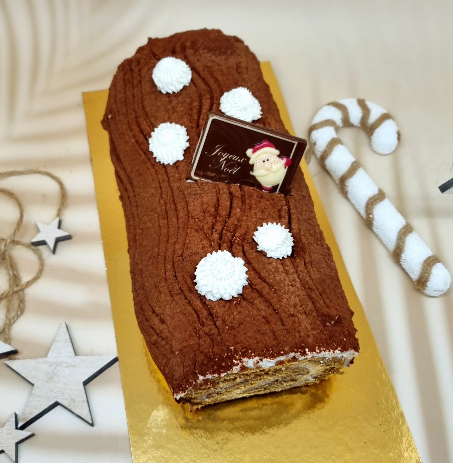 Bûche tiramisu ultra-simple