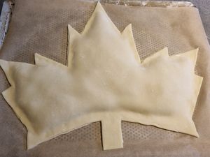 Galette pécan et sirop d'érable