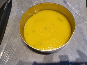 Entremet pomme verte et citron vert