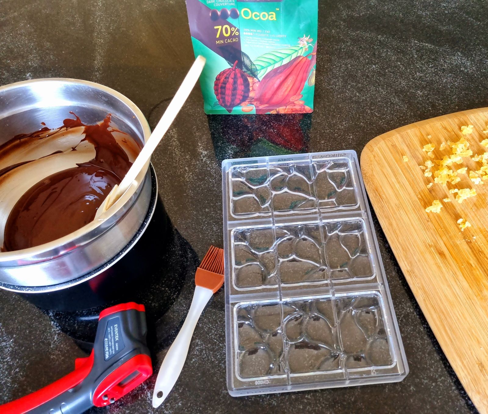 6 idées de tablette de chocolat maison