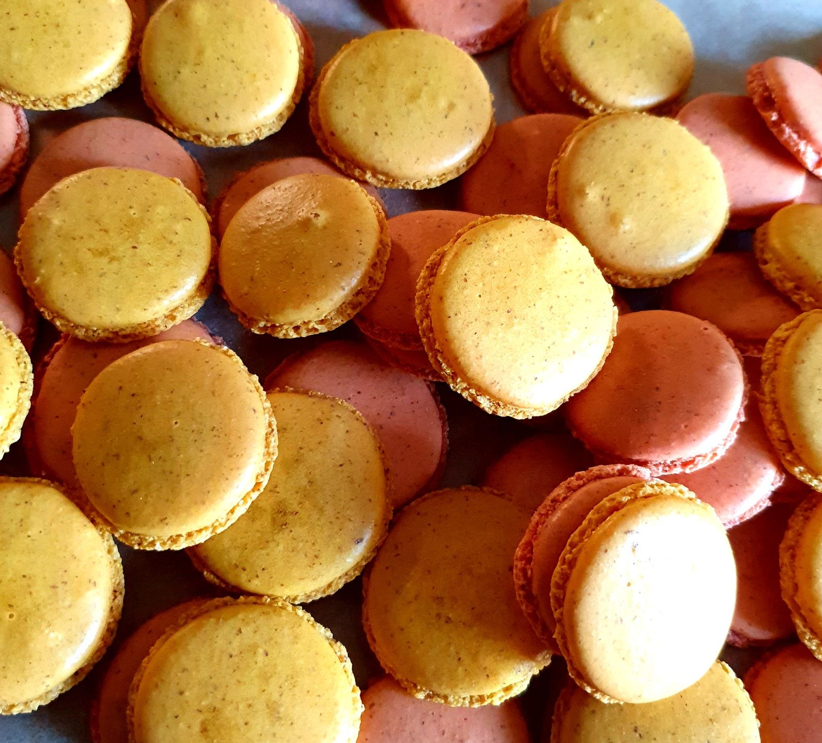 Coques de macarons à la meringue italienne