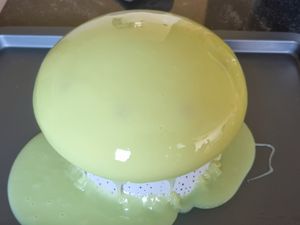 Entremet abricot huile d'olive