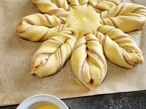 Brioche flocon à la cannelle