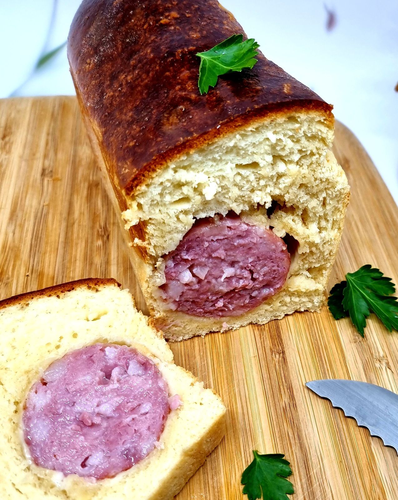 Saucisse de Morteau briochée