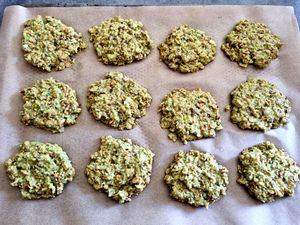 Galettes d'épeautre au pesto