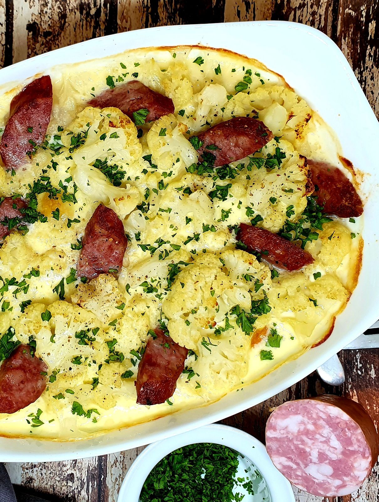 Gratin de chou fleur à la cancoillotte