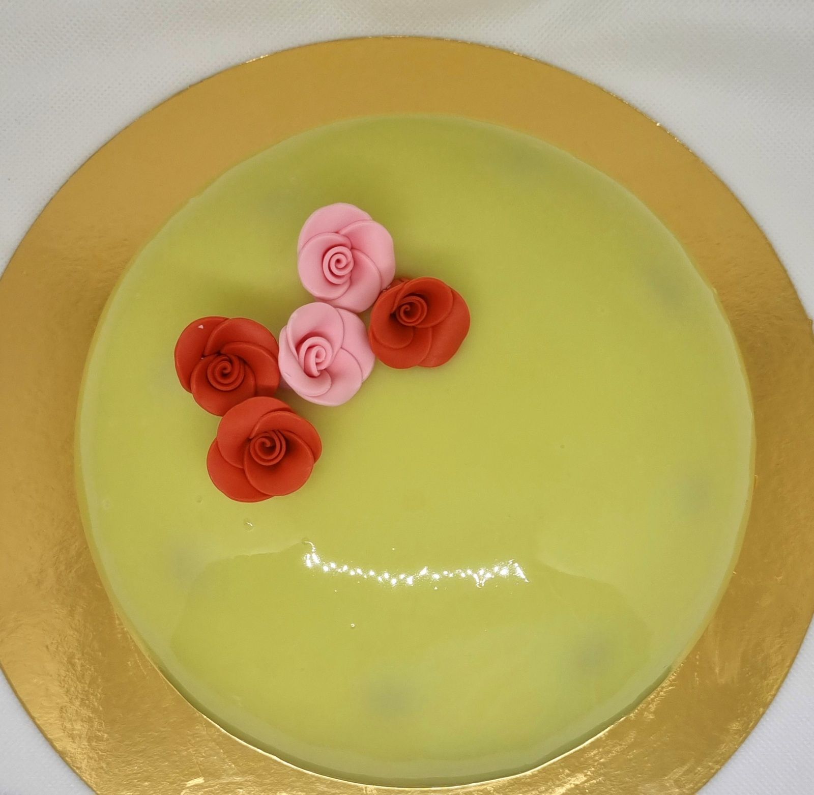 Entremet abricot huile d'olive