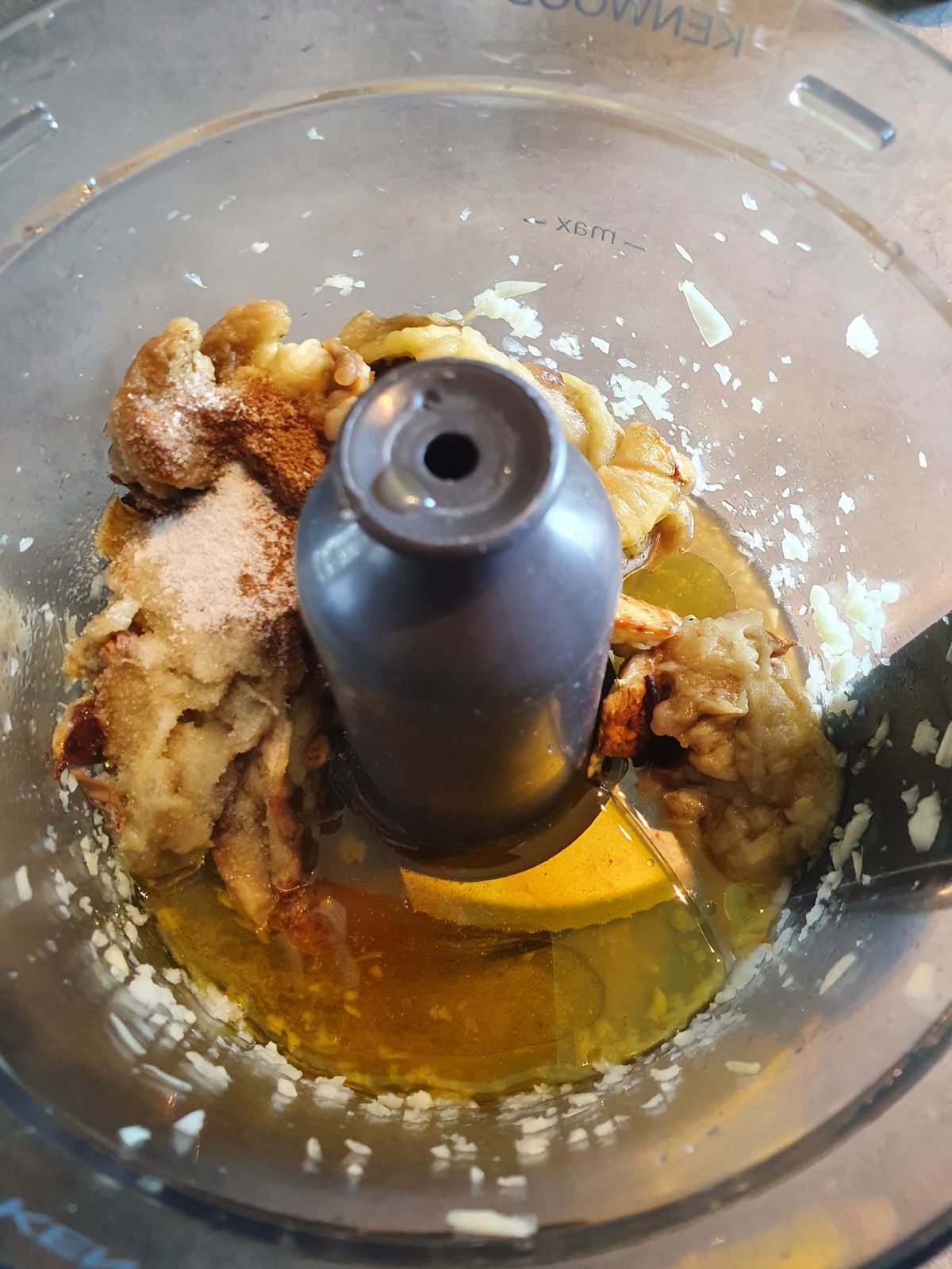 Caviar d'aubergines et crackers au thym 