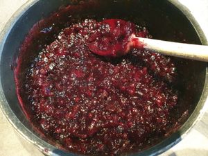 Linzer cranberrys myrtilles