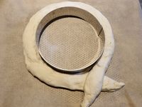 Mont d'or au four et son pain aux lardons