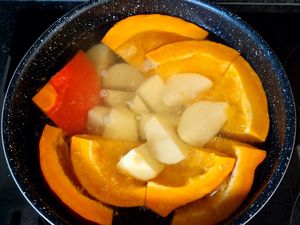 Hachis parmentier de canard et potimarron