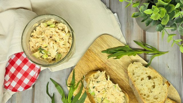 Rillettes de poulet à l'estragon