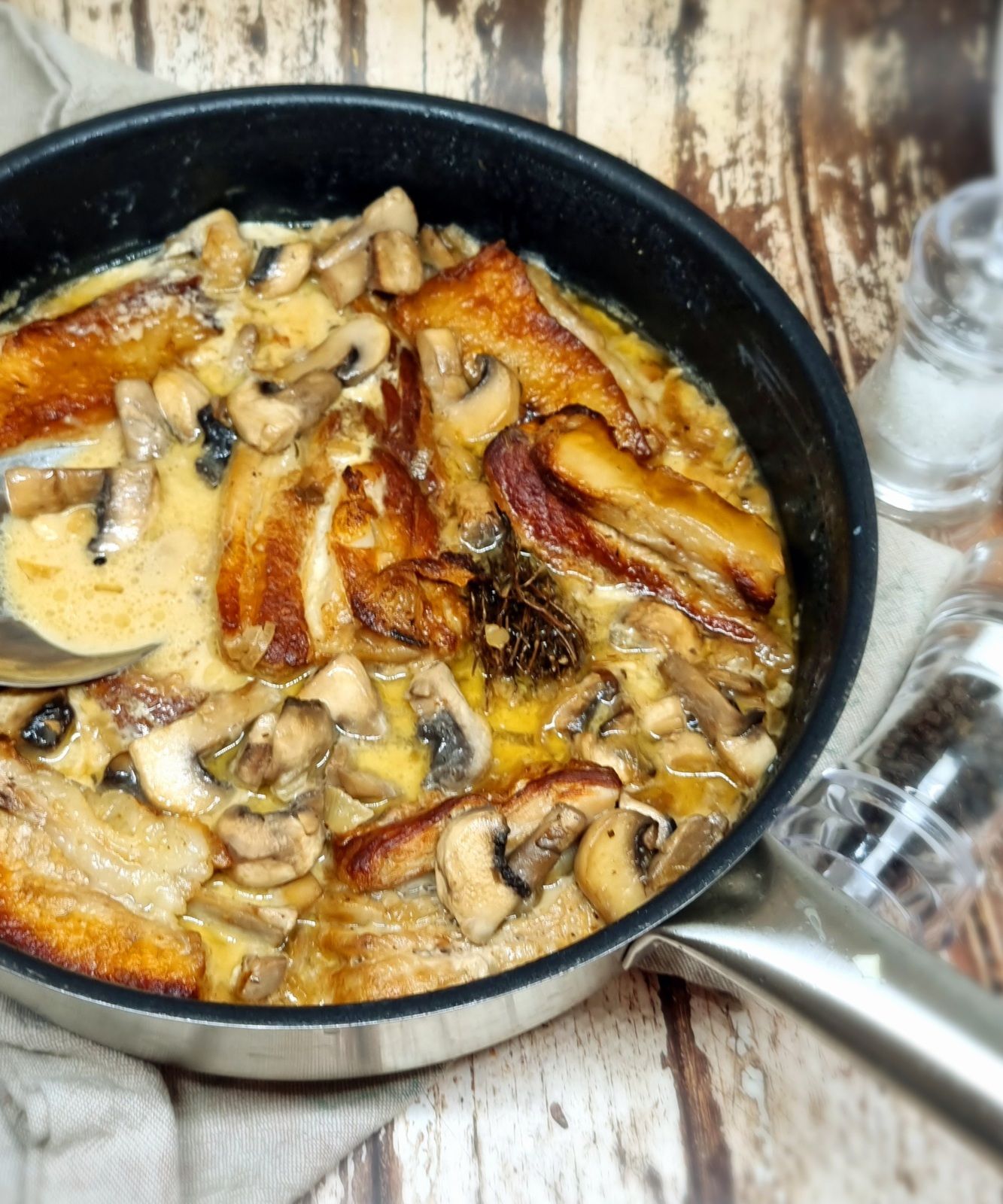 Tendrons de veau braisés au cidre