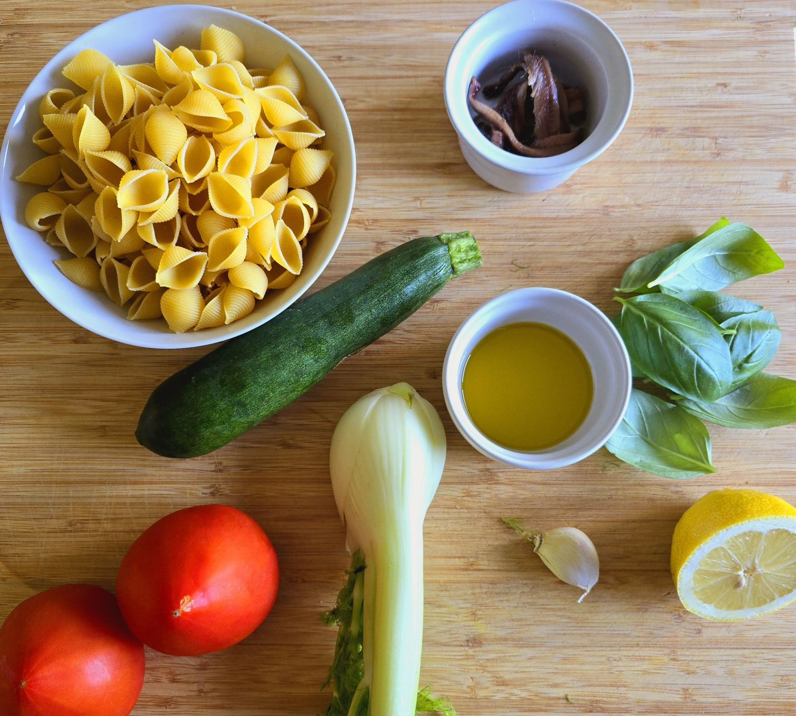 Salade de pâtes au fenouil