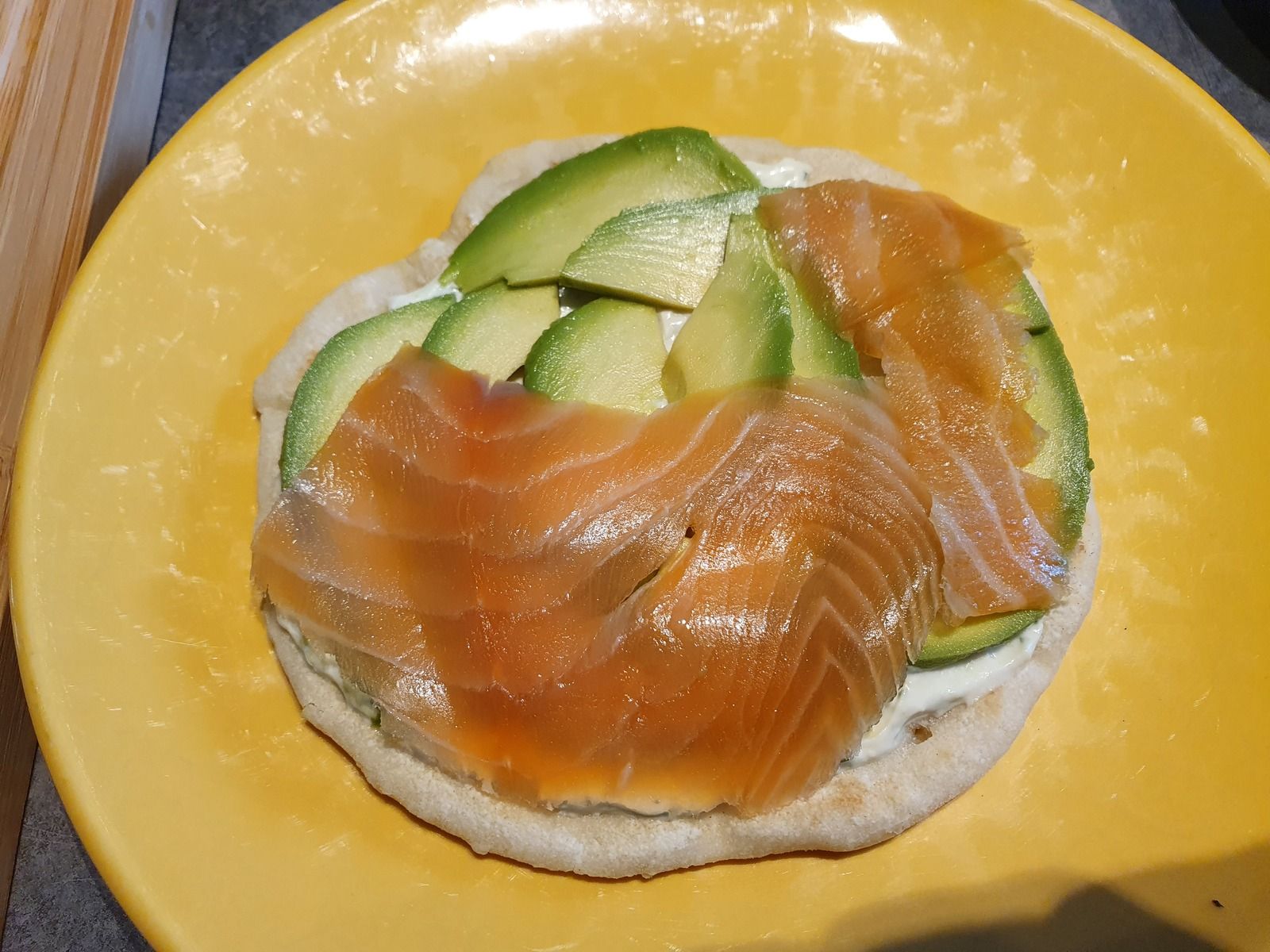 Club sandwich au pain polaire