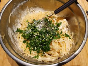 Gaufres de pomme de terre