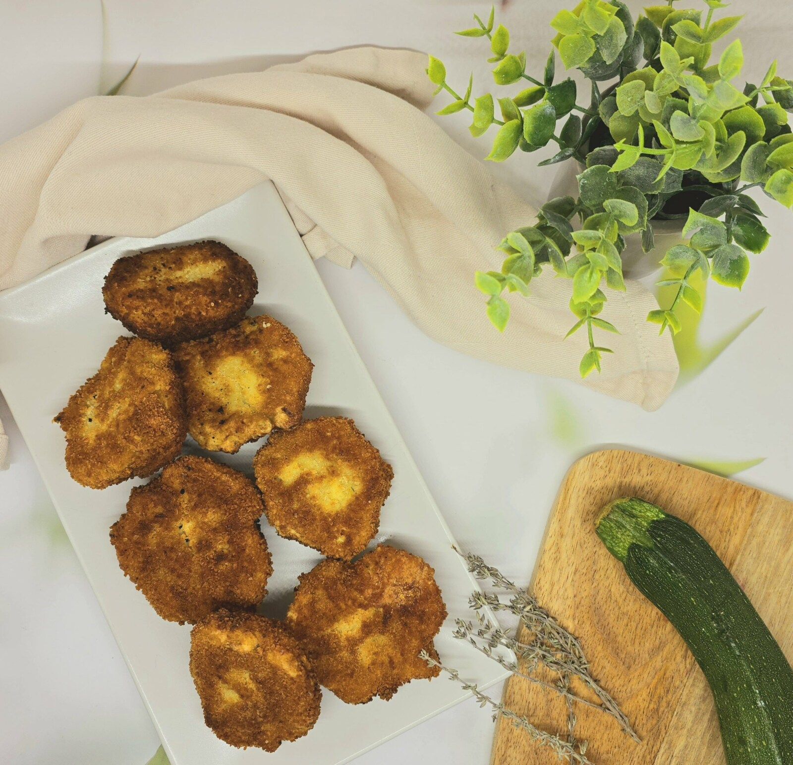 Galettes de courgettes et ricotta