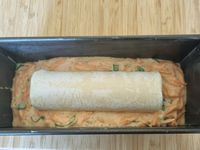 Cake carotte et bûche de chèvre