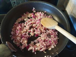 Crumble de tomates cerises au parmesan
