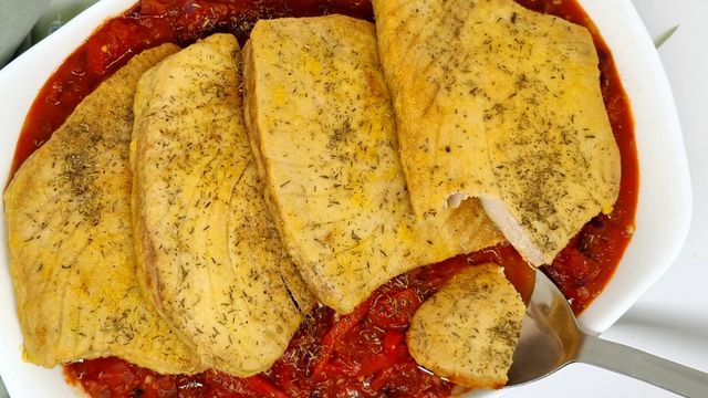 Thon à la basquaise