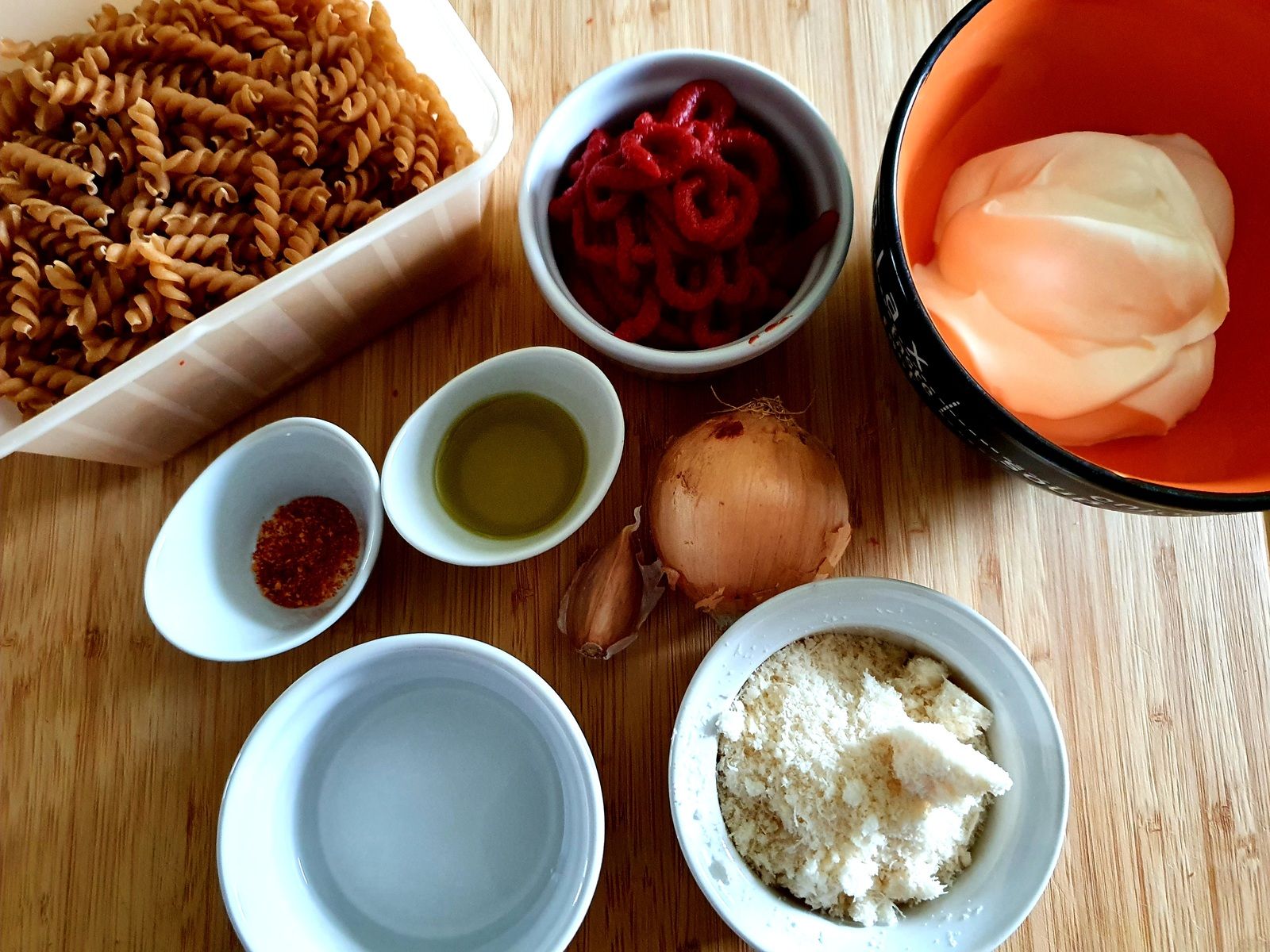 Pasta tomate et vodka