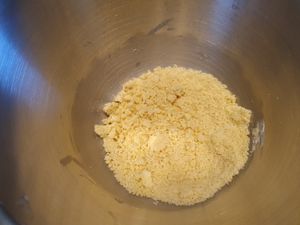 Crumble de tomates cerises au parmesan