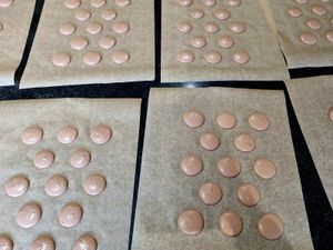 Macarons façon snickers