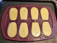 Madeleine chocolat et fleurs