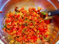 Tiramisu de tomates et fêta