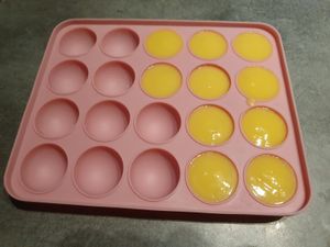 Entremet pain d'épices pamplemousse