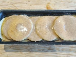 Gâteau invisible aux pommes