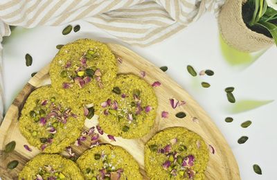 Biscuits express à la pistache