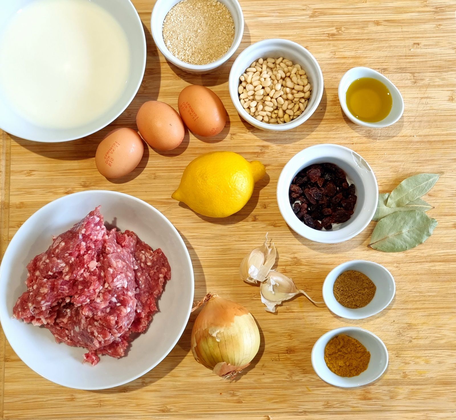 Gratin d'agneau au citron