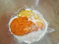 Camembert rôti et sa couronne de pains à la patate douce